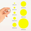 Picture of MARKING LABEL BRIGHT YELLOW DOT STICKER ROLL 12.5MM
